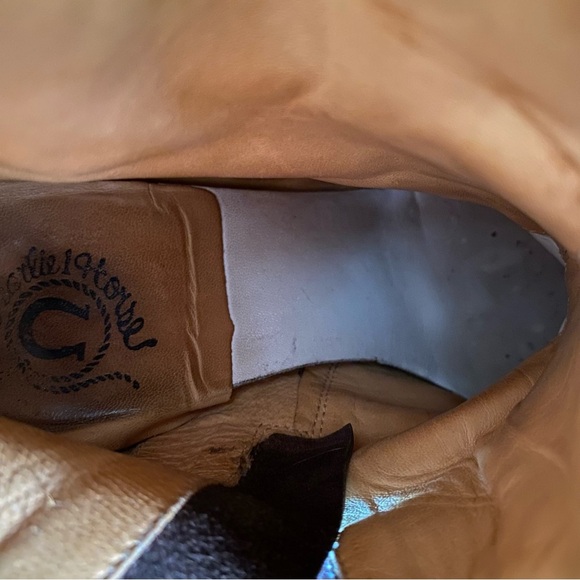 Charlie 1 Horse Sample Artisan Handcrafted Brazil Leather Multi Lace Up Heeled - Picture 13 of 14